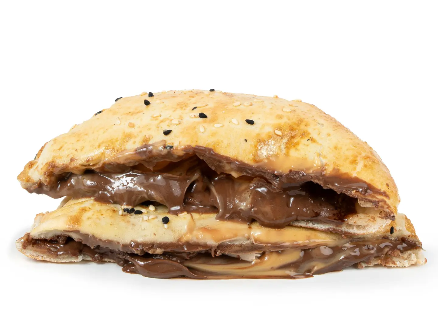 فطيرة نوتيلا الفول السوداني