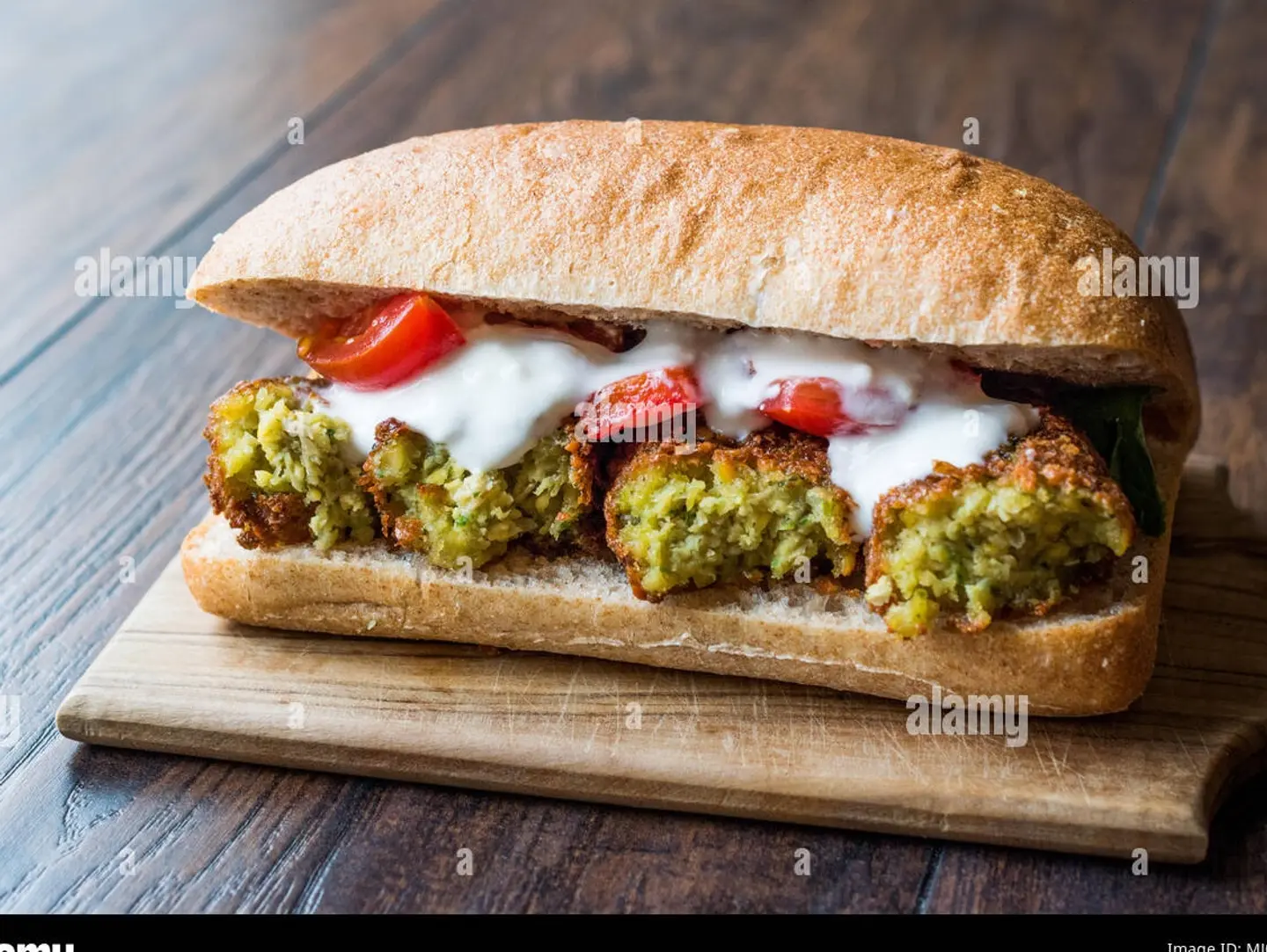 Jumbo Falafel Sandwich