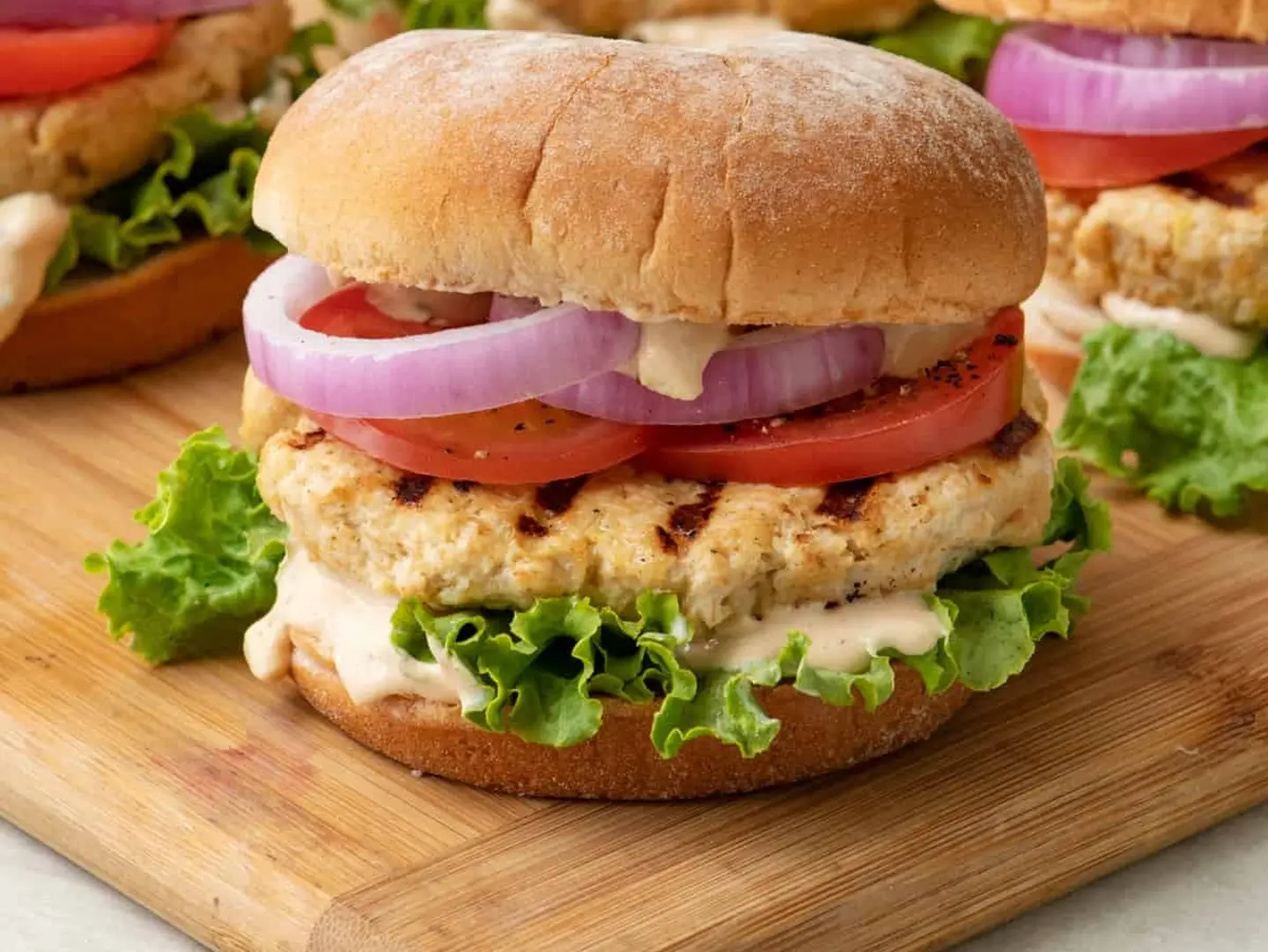 Grilled Burger Chicken