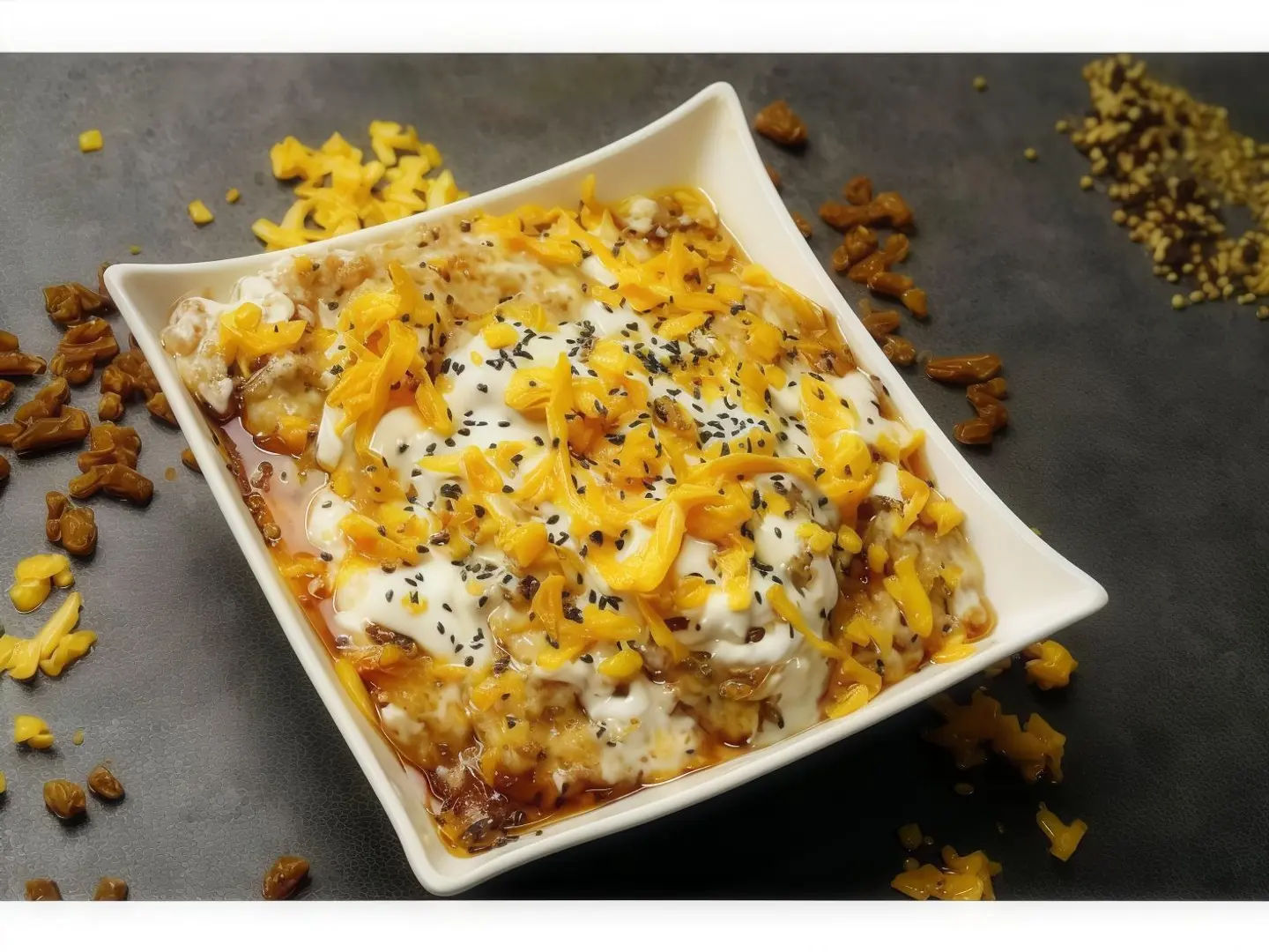 Masoub With Cream And Dates