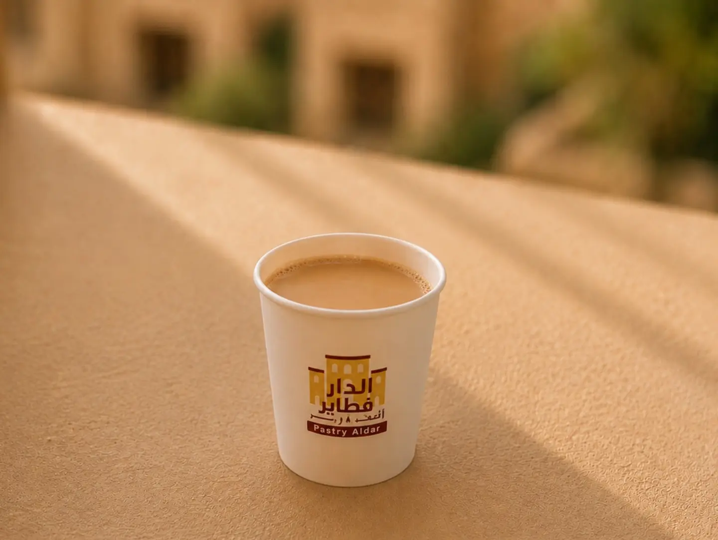 كوب حليب عدني - وسط