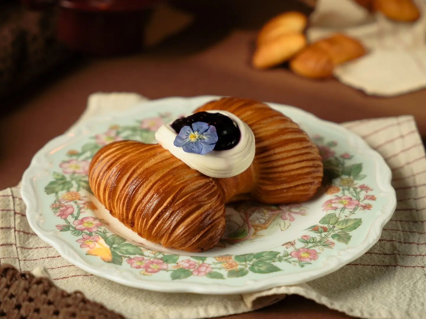 كرواسون فيونكة لافندر