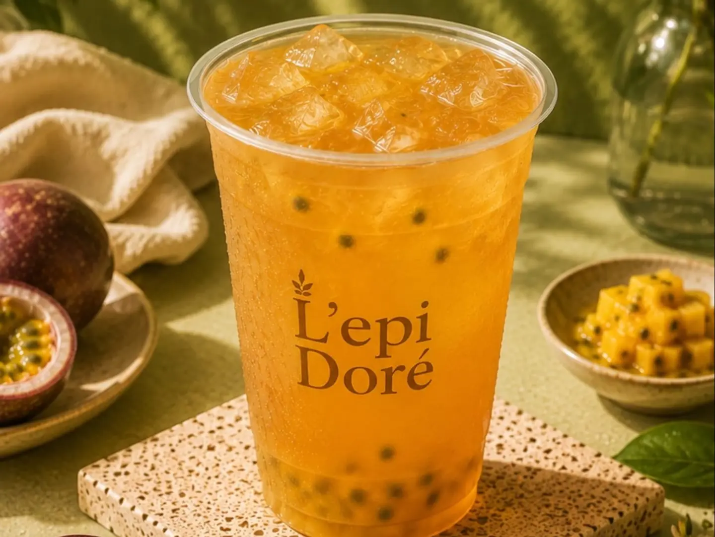 Passion Fruit Iced Tea