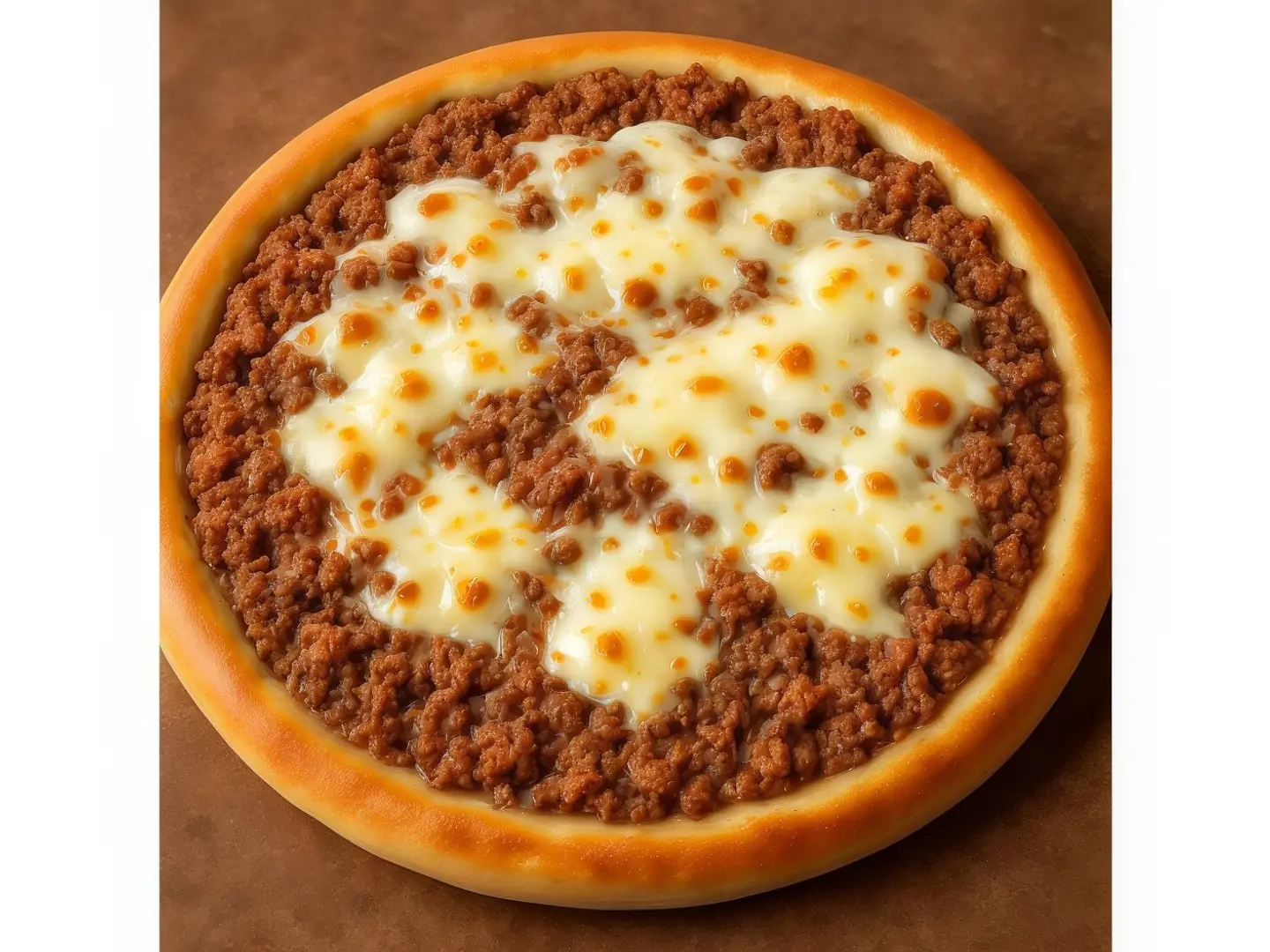 Beef With Cheese And Egg - Medium
