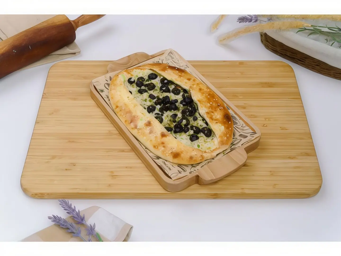 Labneh With Olives - Medium