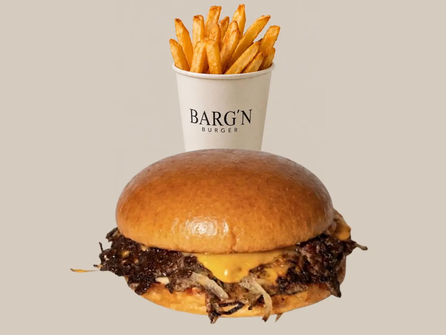 Bargn Smash With Fries