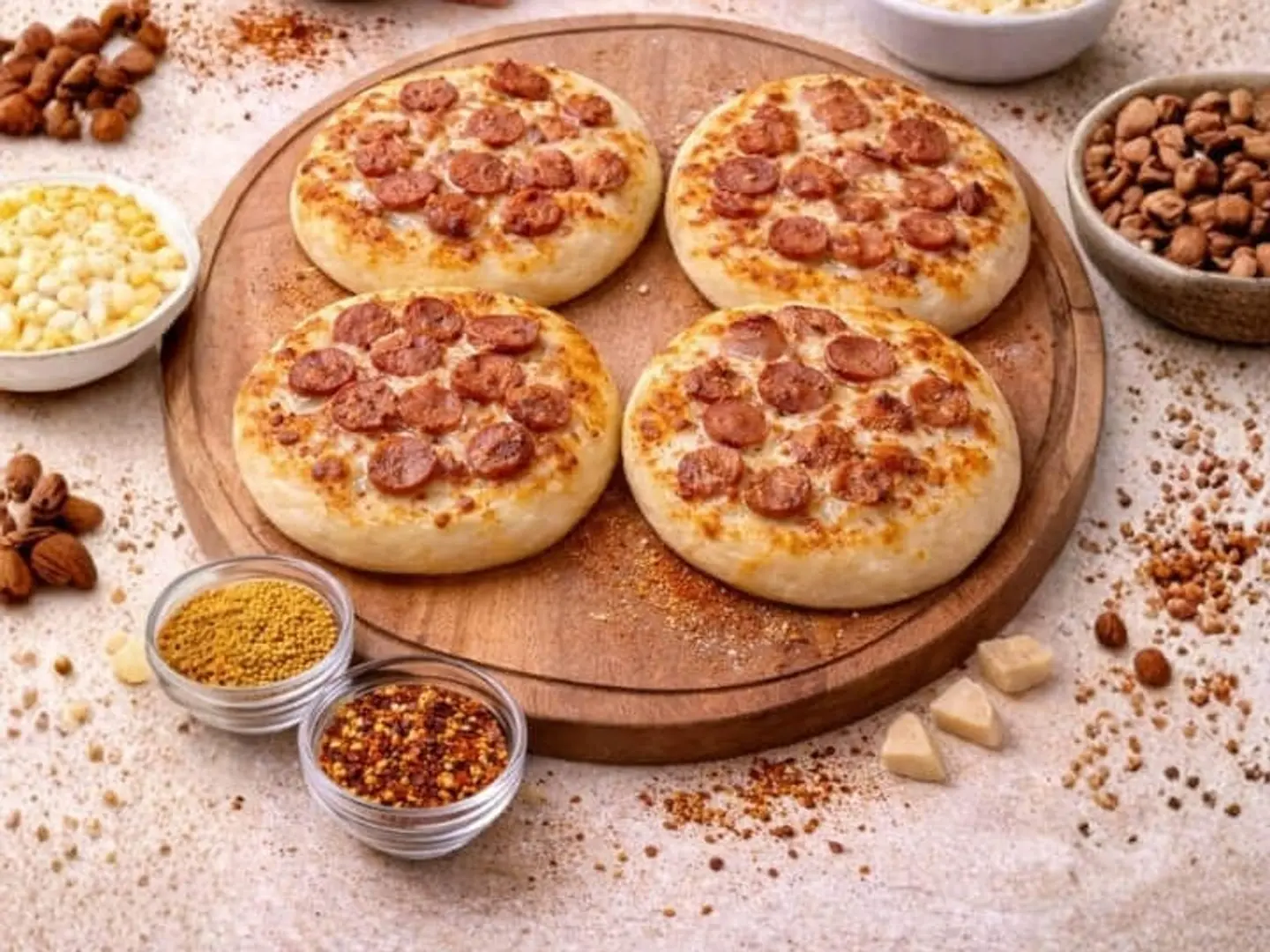 Four Fatroshka Fatayer Gluten Free