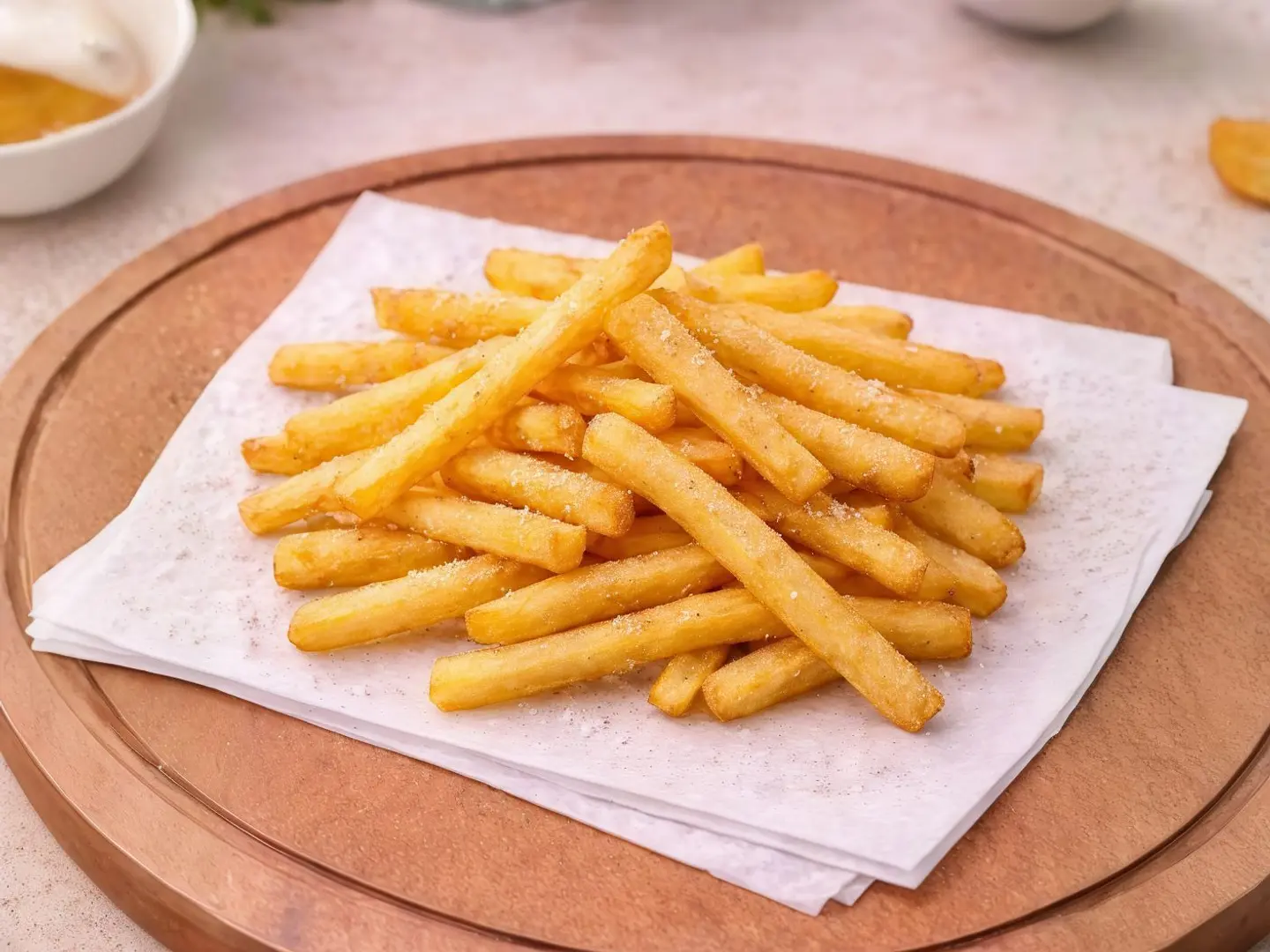 Crispy French Fries Without Wheat