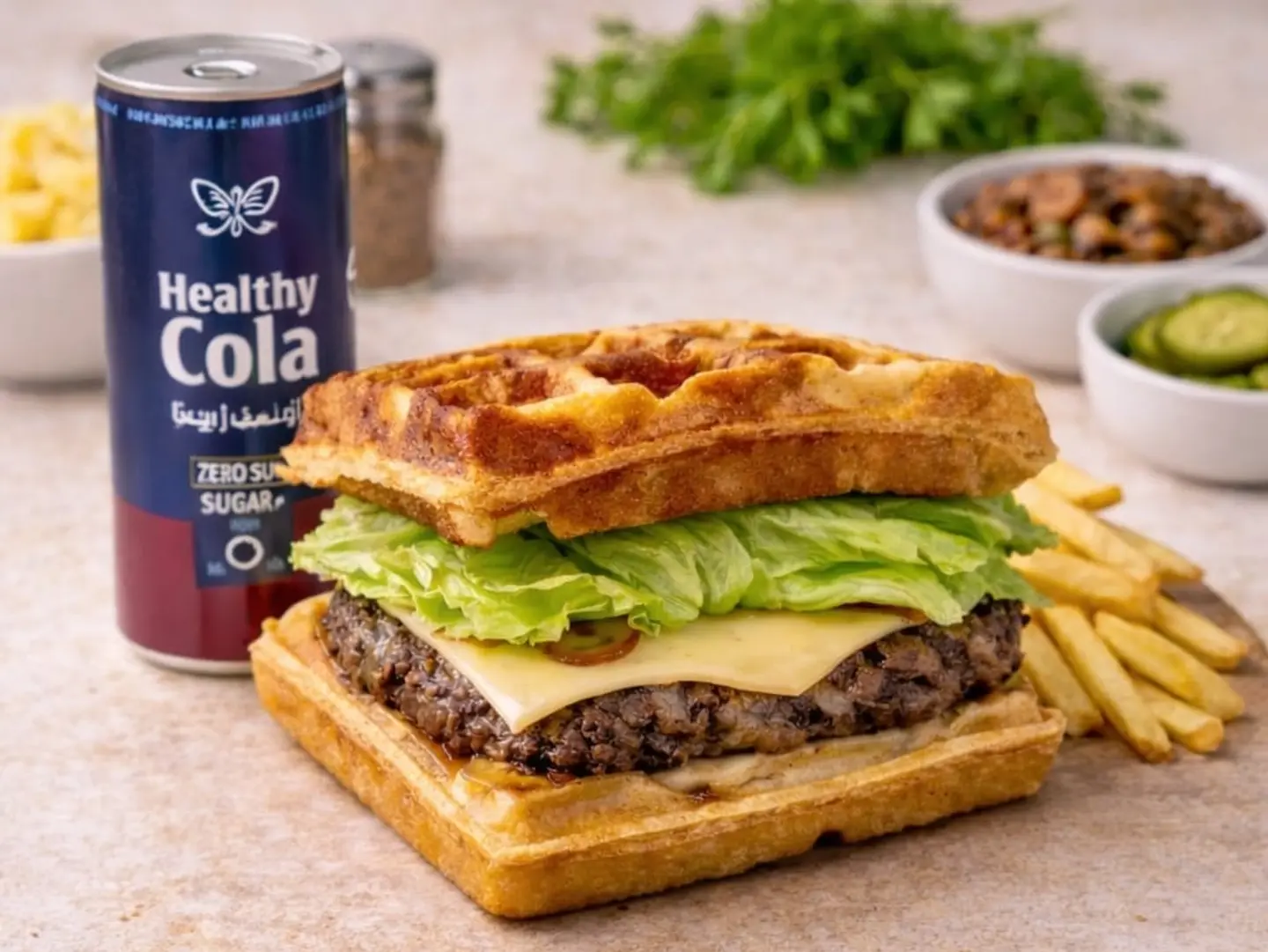 Gluten Free Supreme Burger Meal