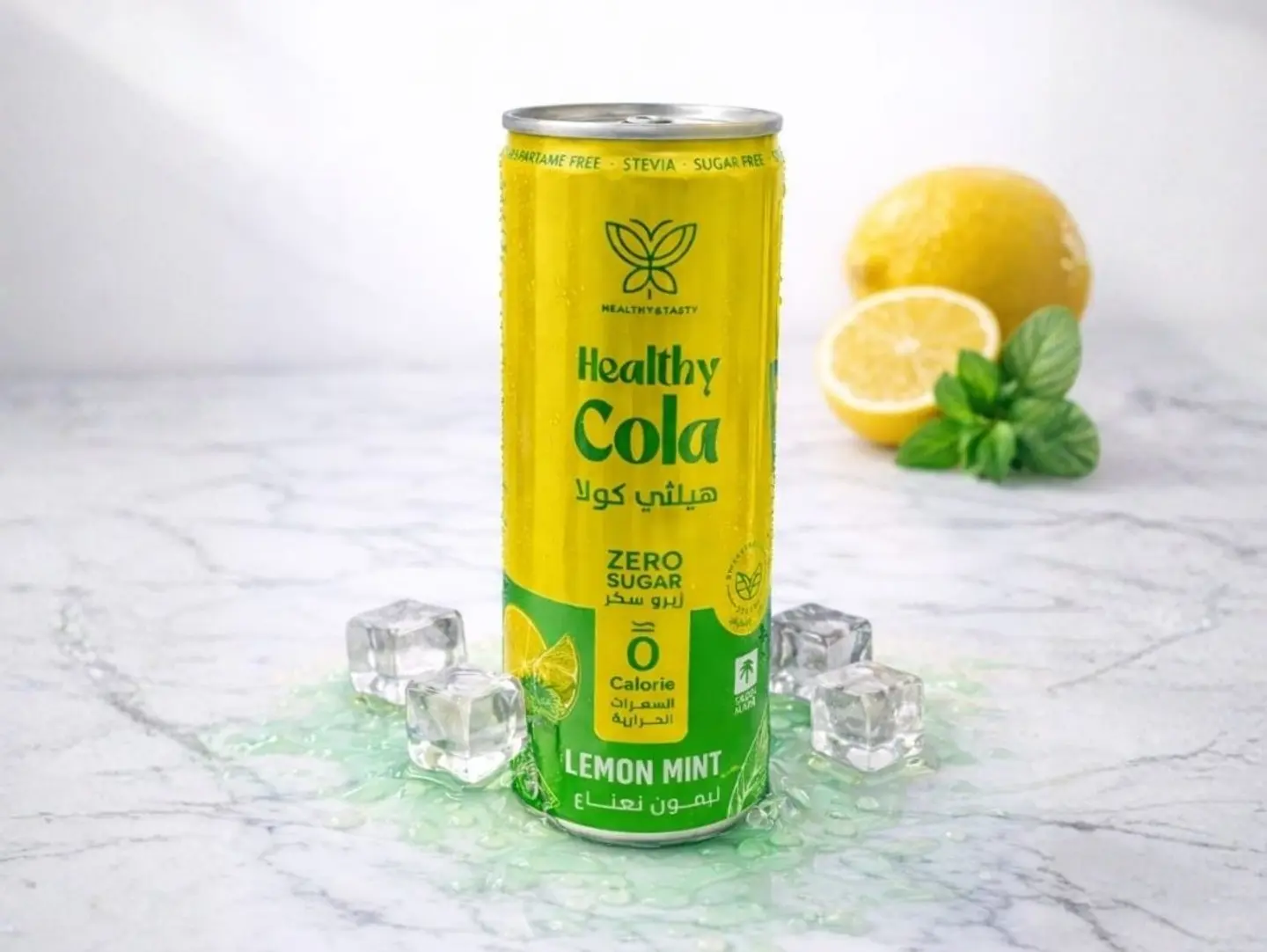 Healthy Lemon Mint Cola Zero Sugar Gluten Free