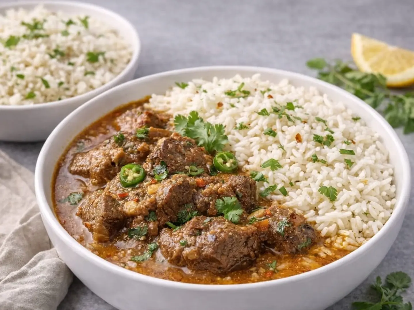 كاري لحم البقر