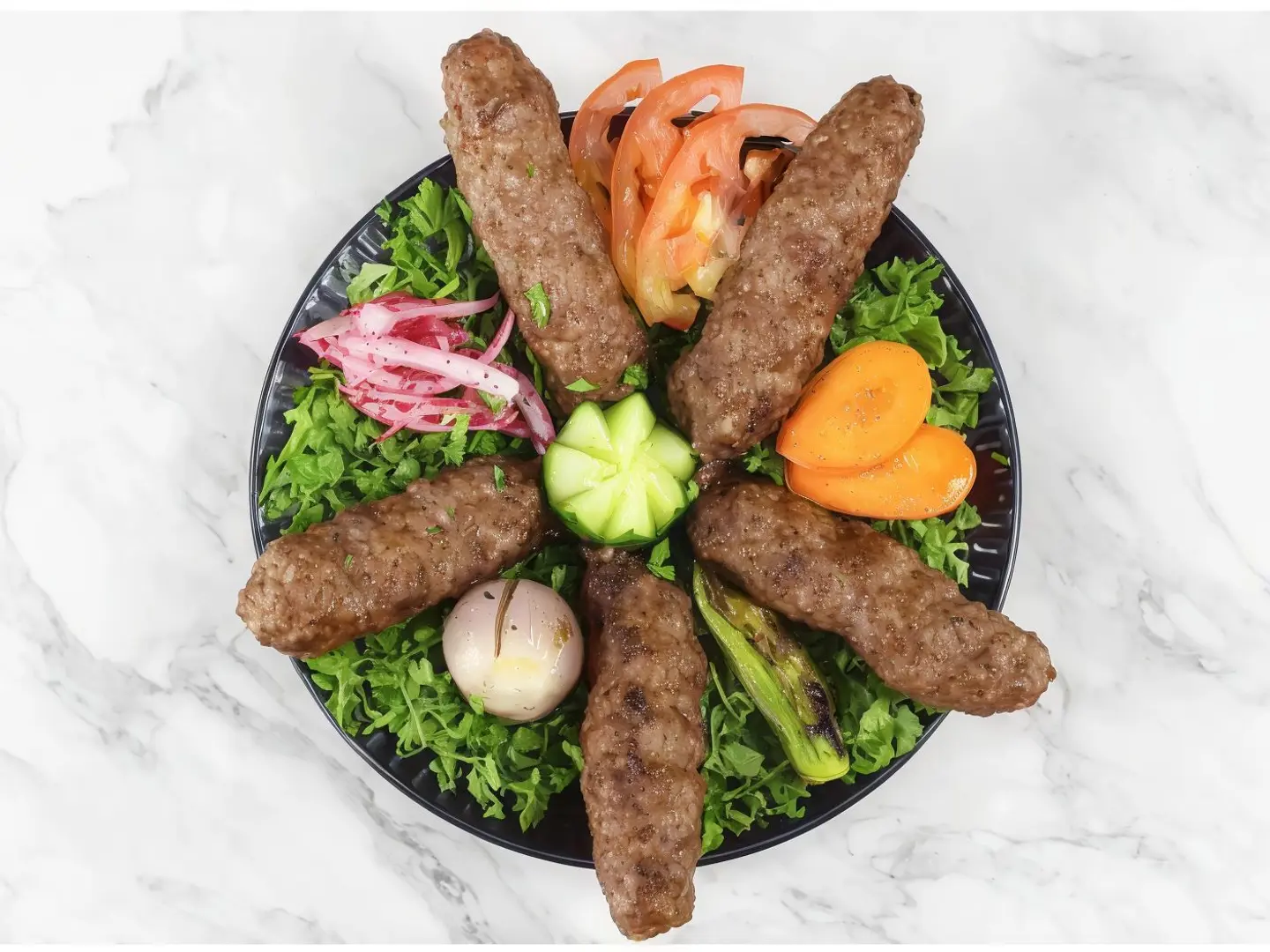 Baladi Beef Kofta For One Person