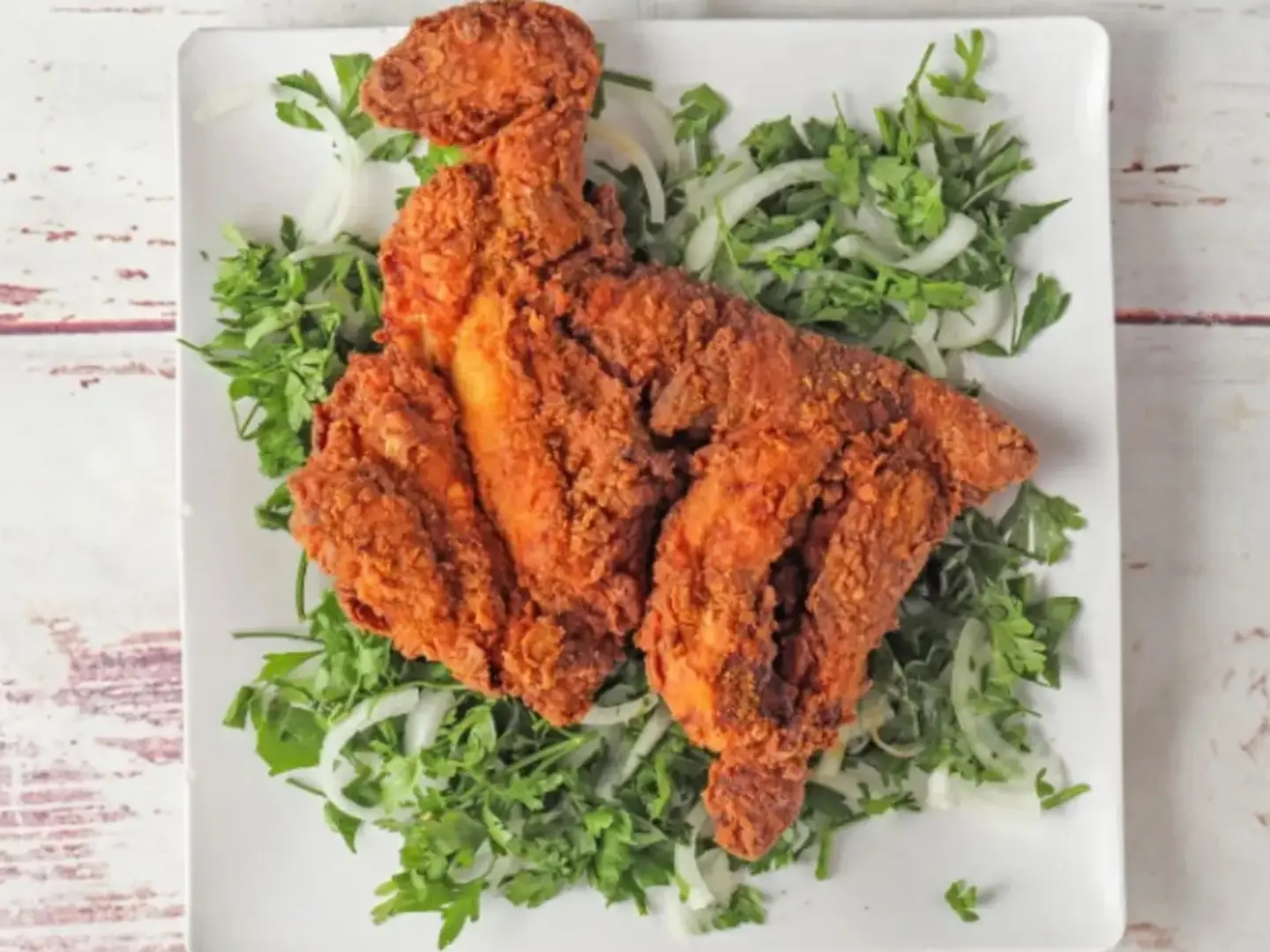 Half A Plain Fried Piece