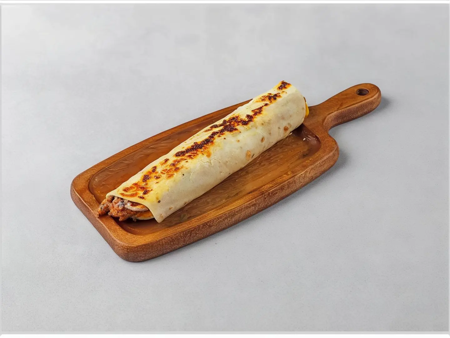 Sarukh Shawarma In Saj Bread