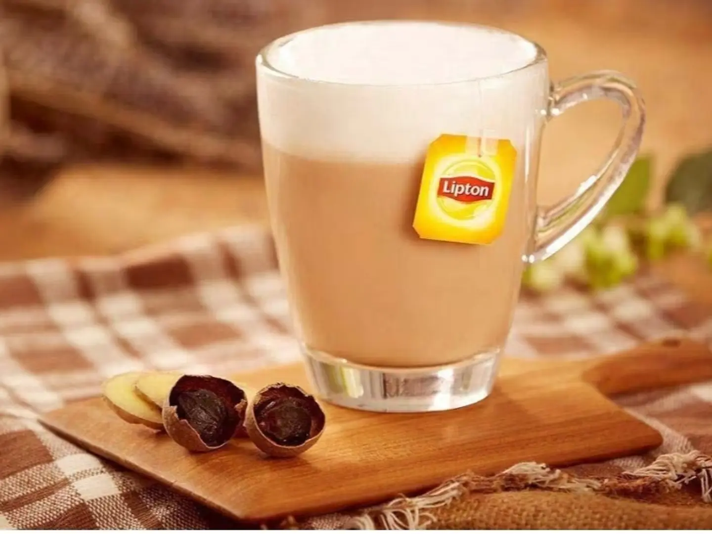 شاي بالحليب