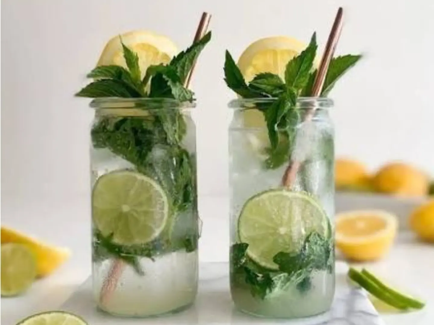 سفن أب ليمون بالنعناع