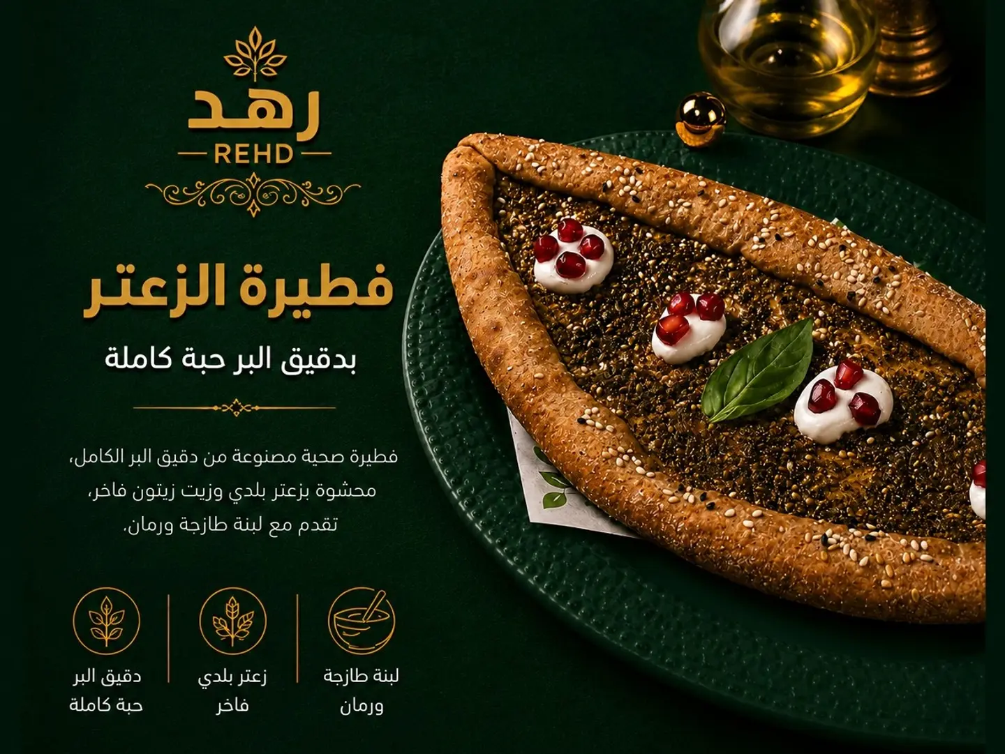 فطيرة الزعتر