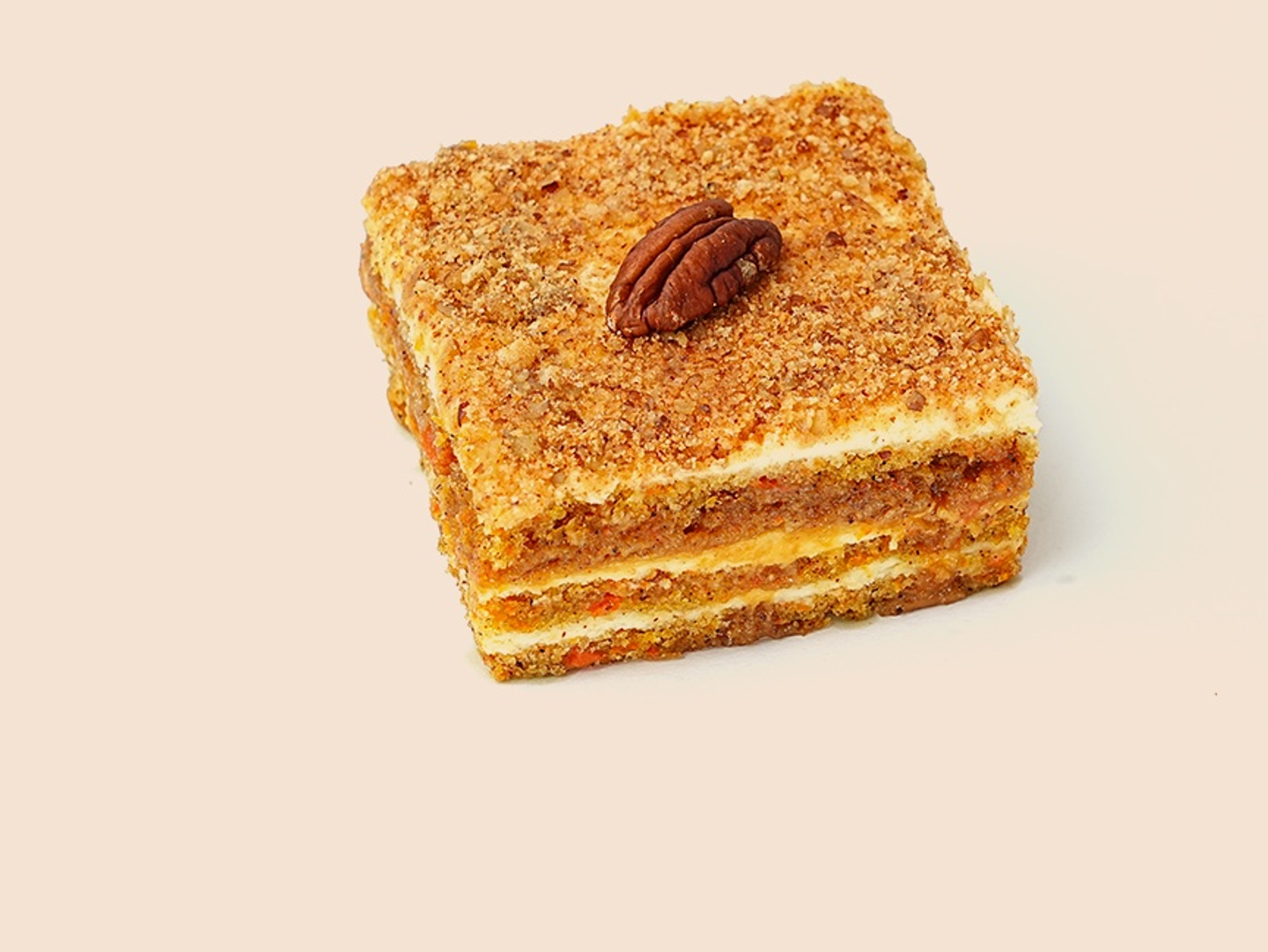 Carrot Cake With Pecan Filling