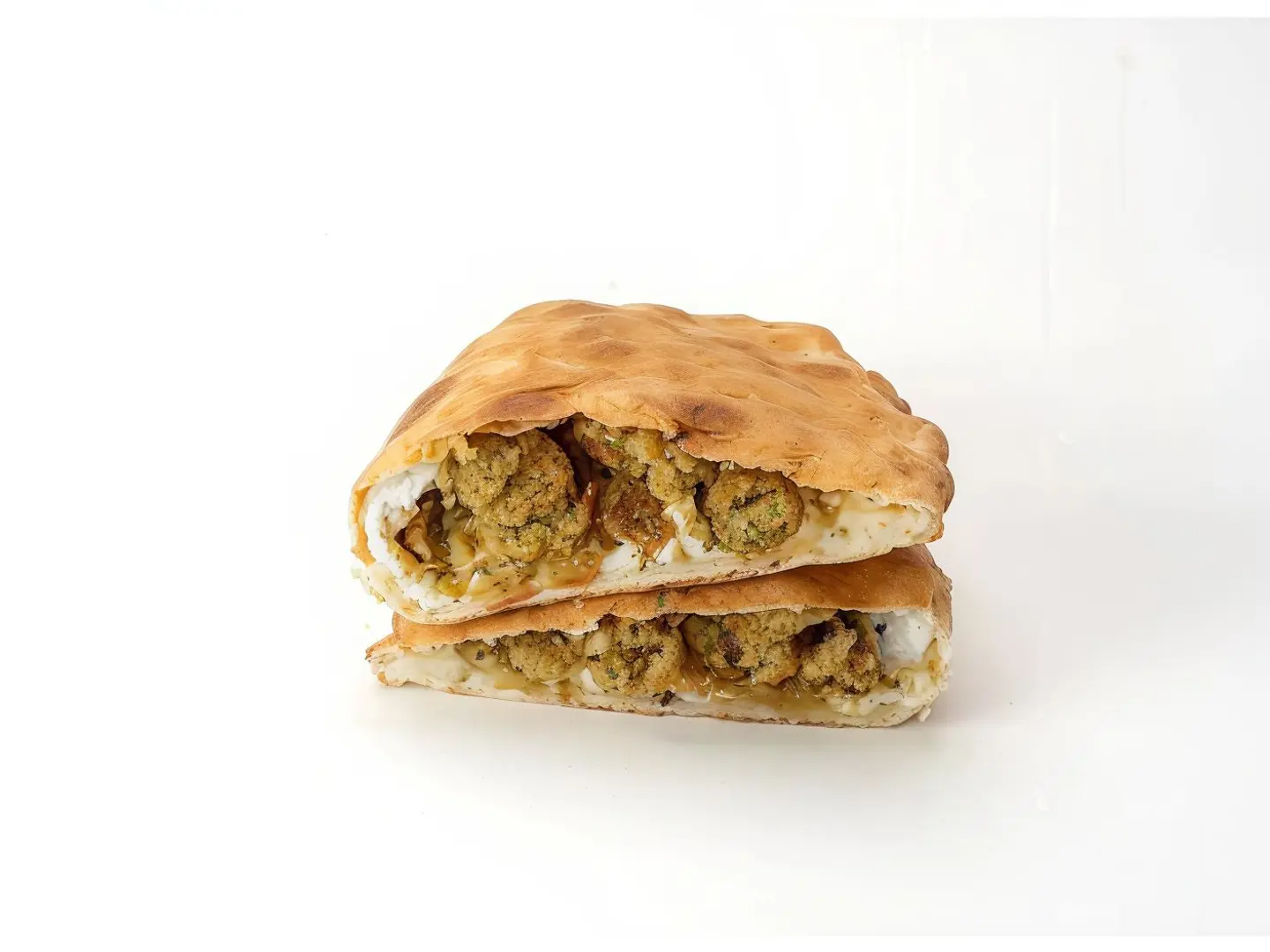 Labneh With Falafel