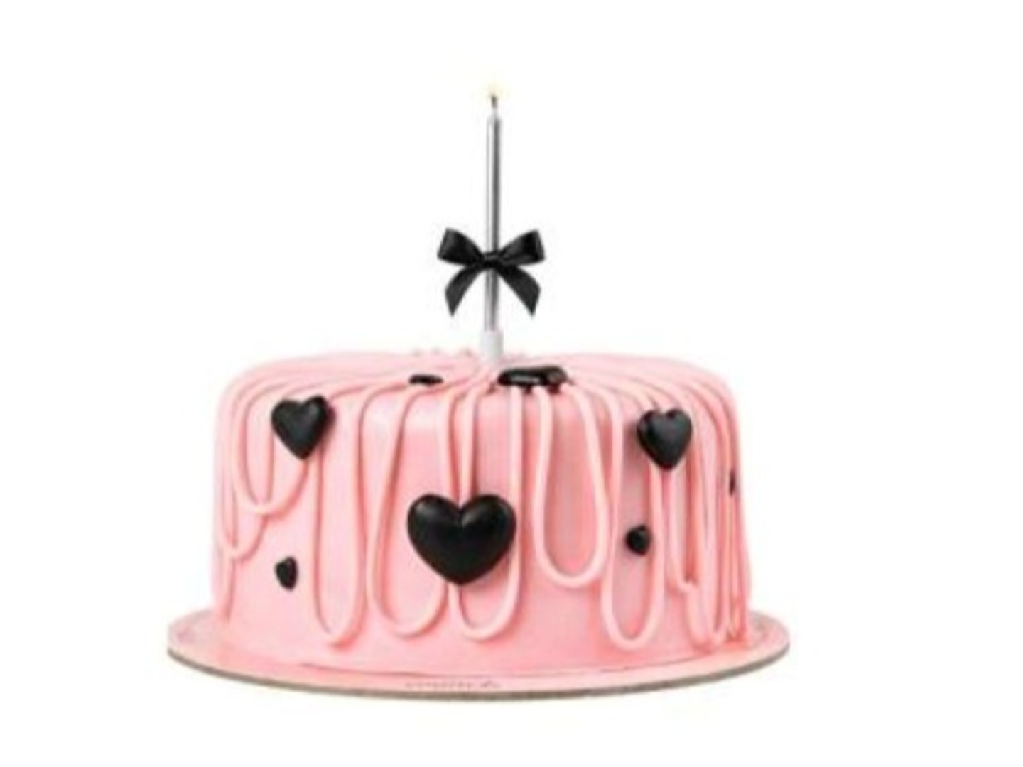 Pink Bow Cake