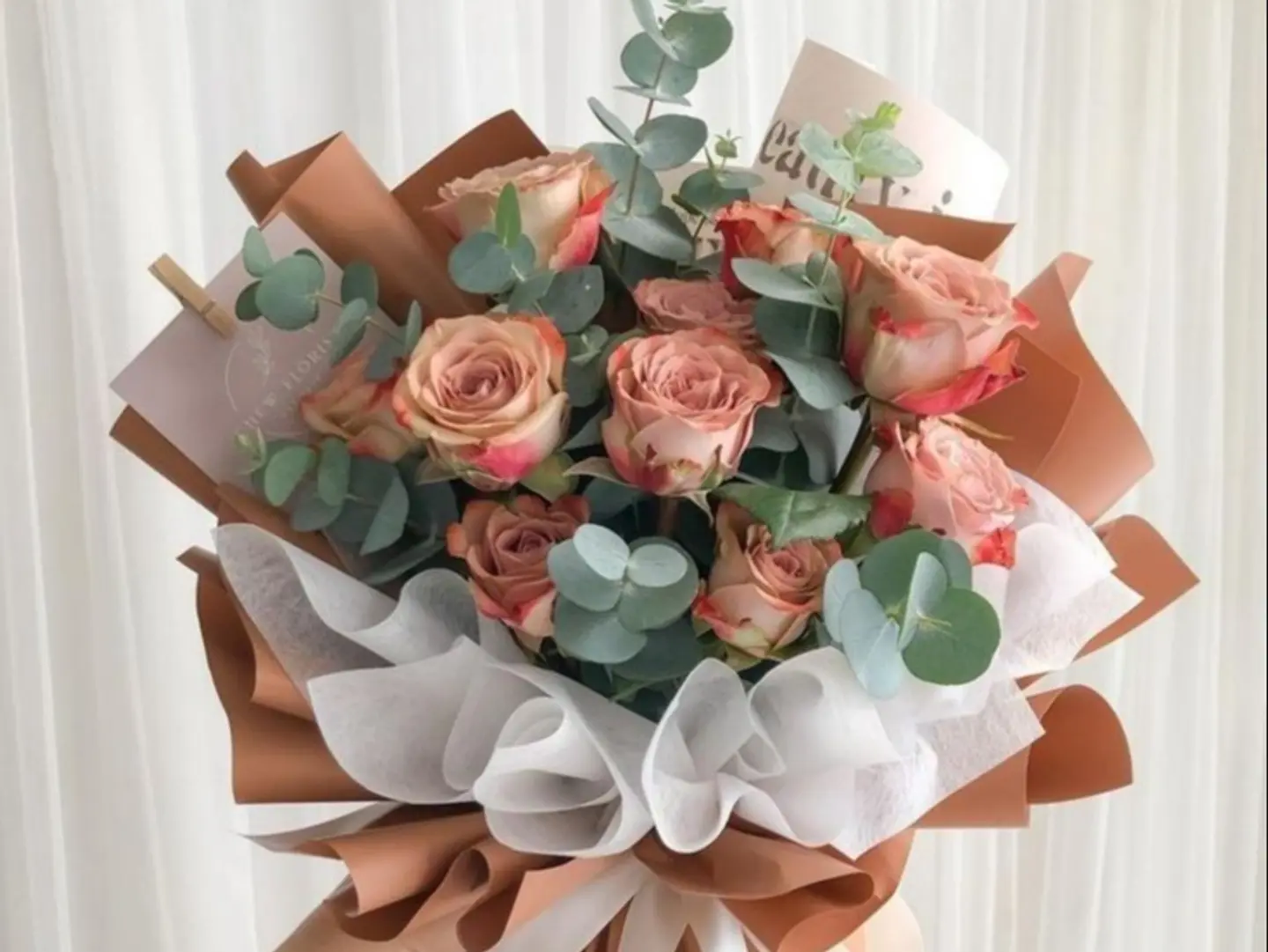 باقة غروب الخوخ