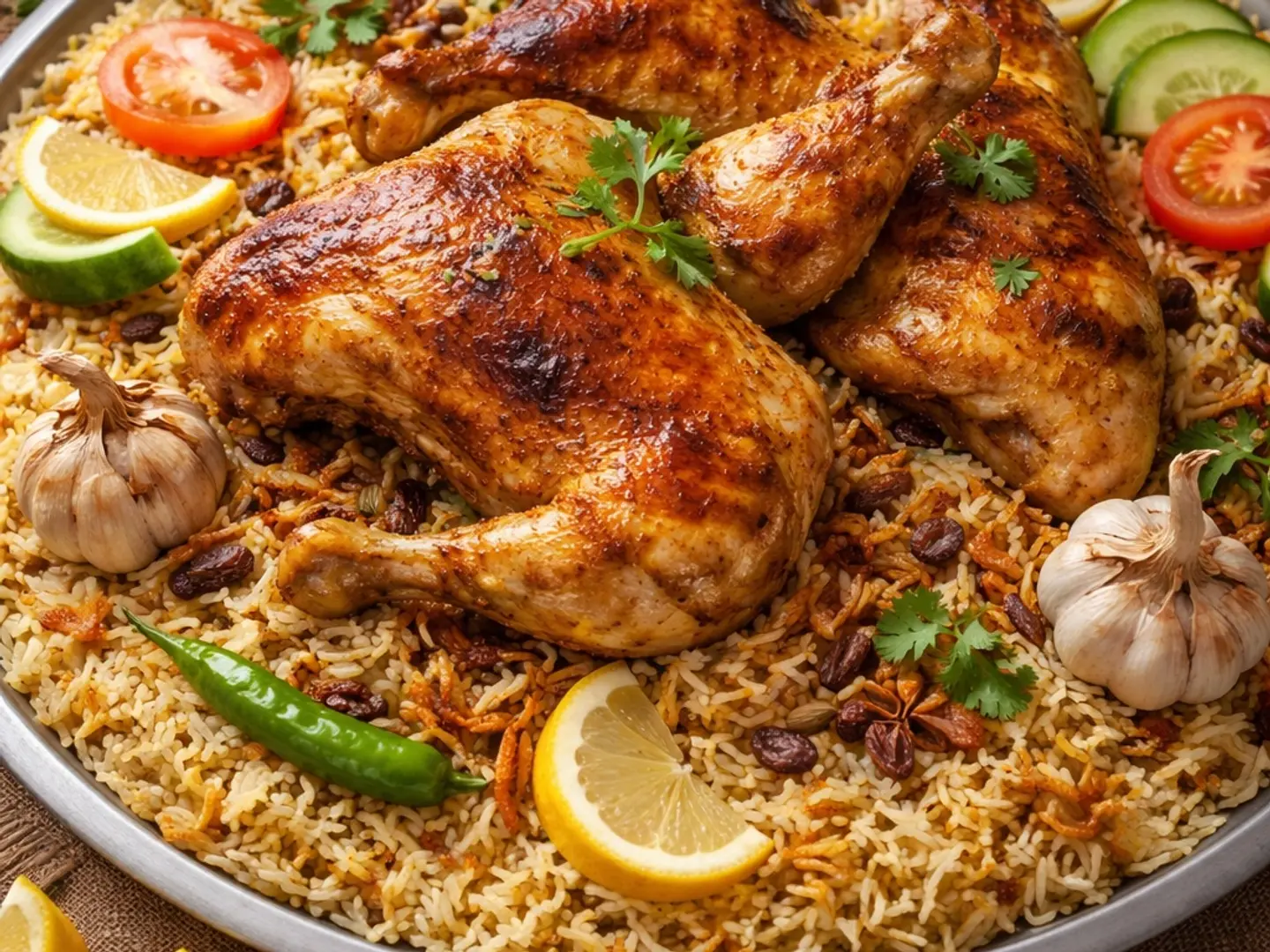 Mandi Hadrami Chicken