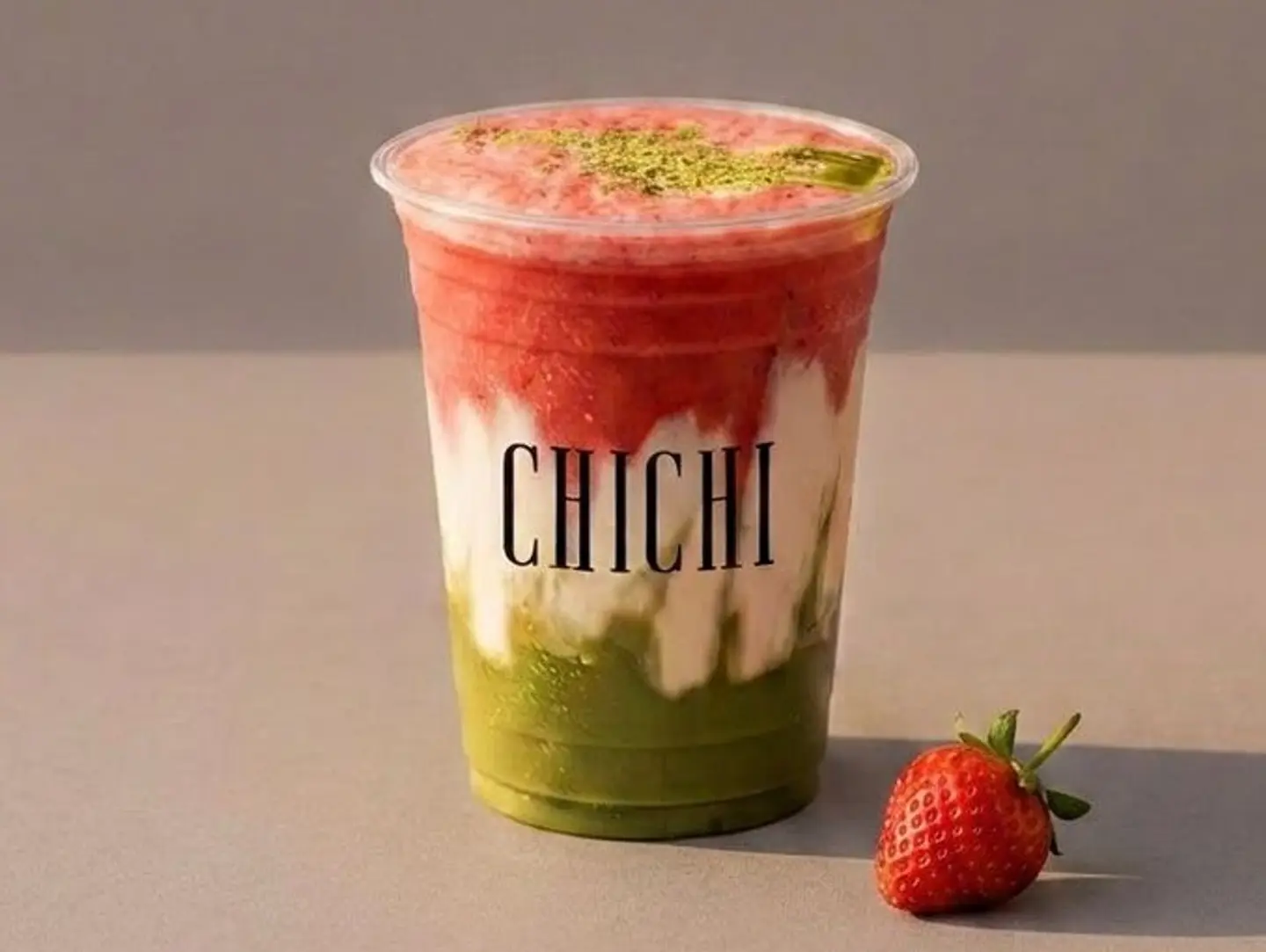 Strawberry Matcha Latte