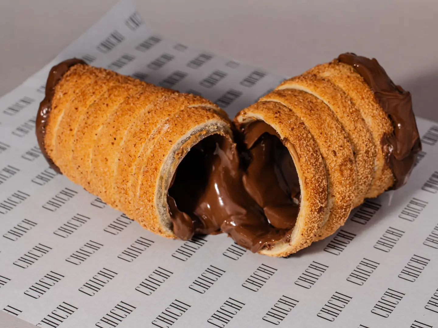 Nutella Chimney Cake