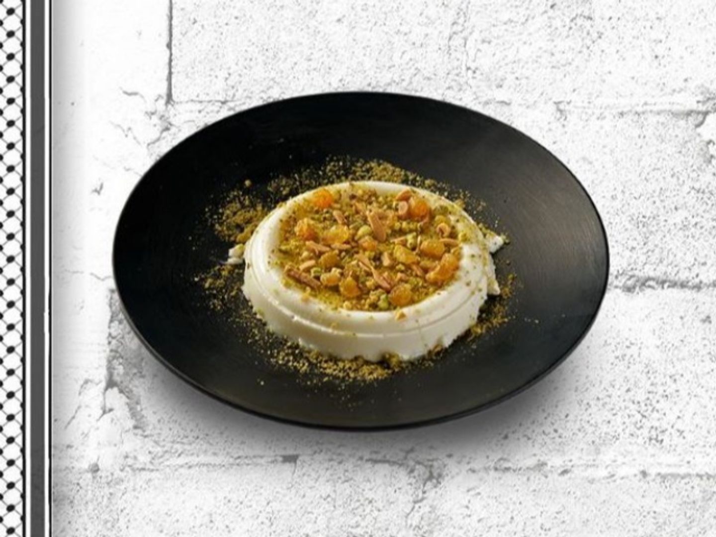 Blancmanage Plate