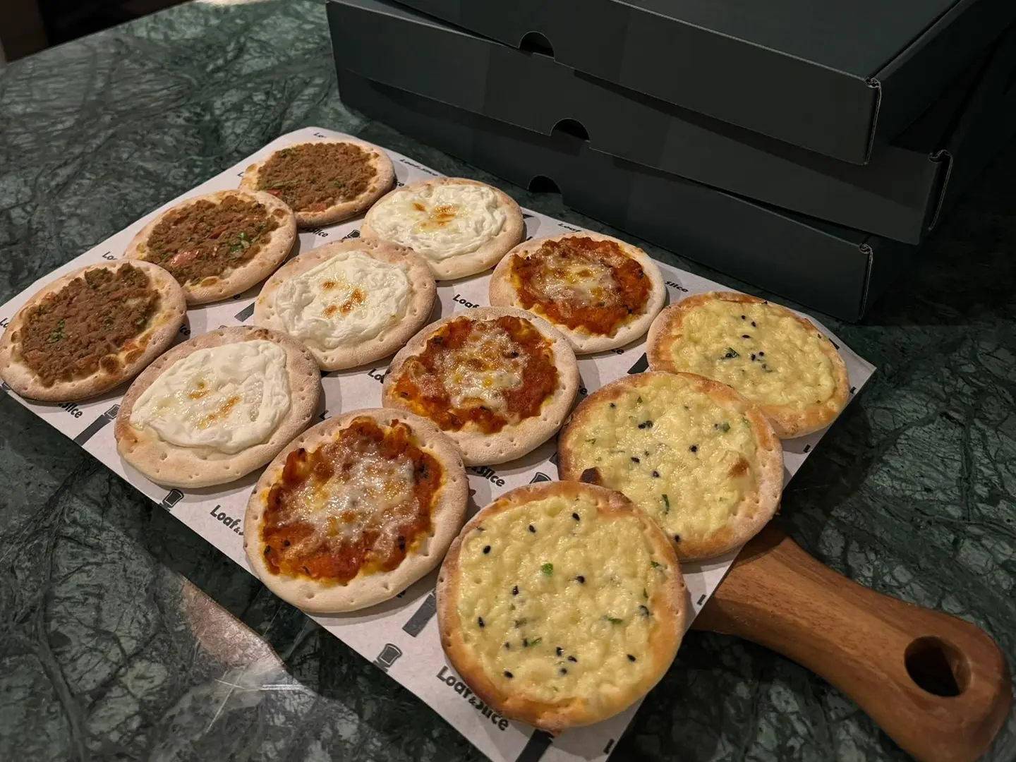 Box Mini Pizza 12 P