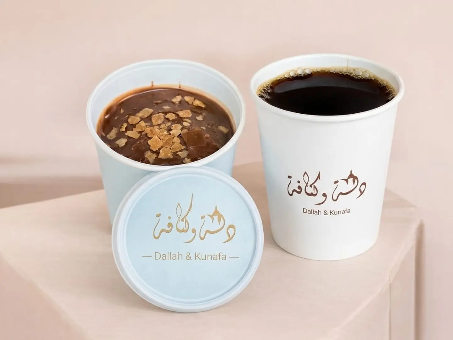 قهوة اليوم. وبودينج