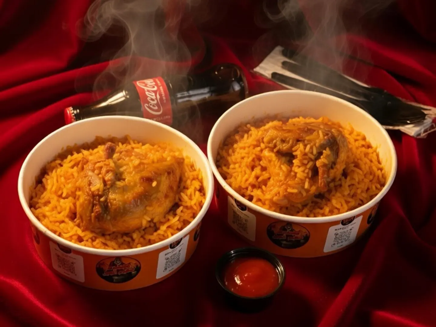 Half Red Madghot Chicken