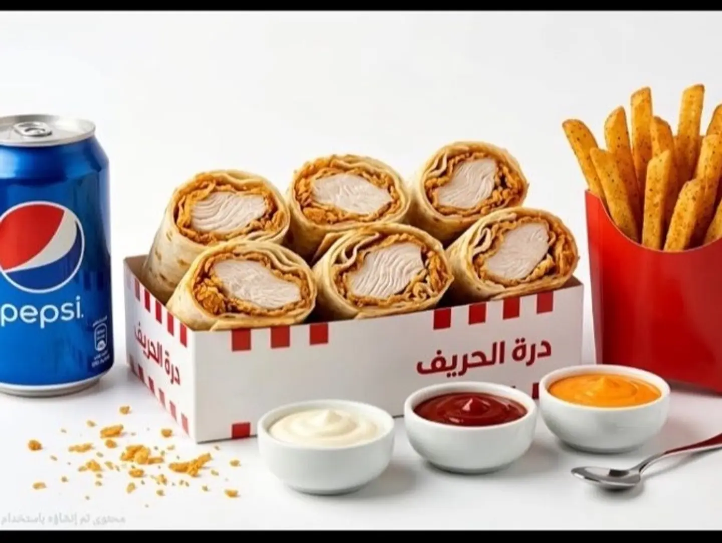 وجبة دبل تورتيلا مسحب دجاج