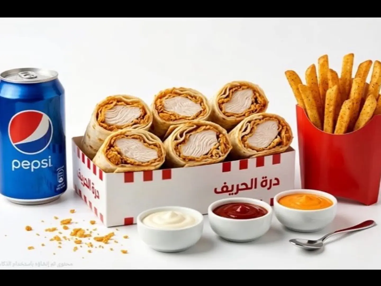 وجبة دبل تورتيلا كرسبي وجبة