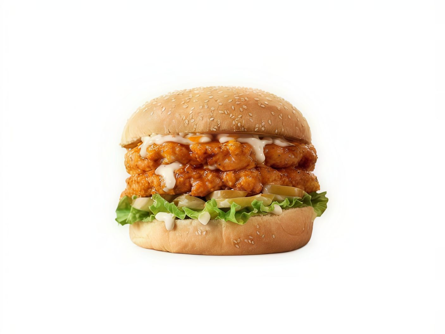 Buffalo Chicken Burger