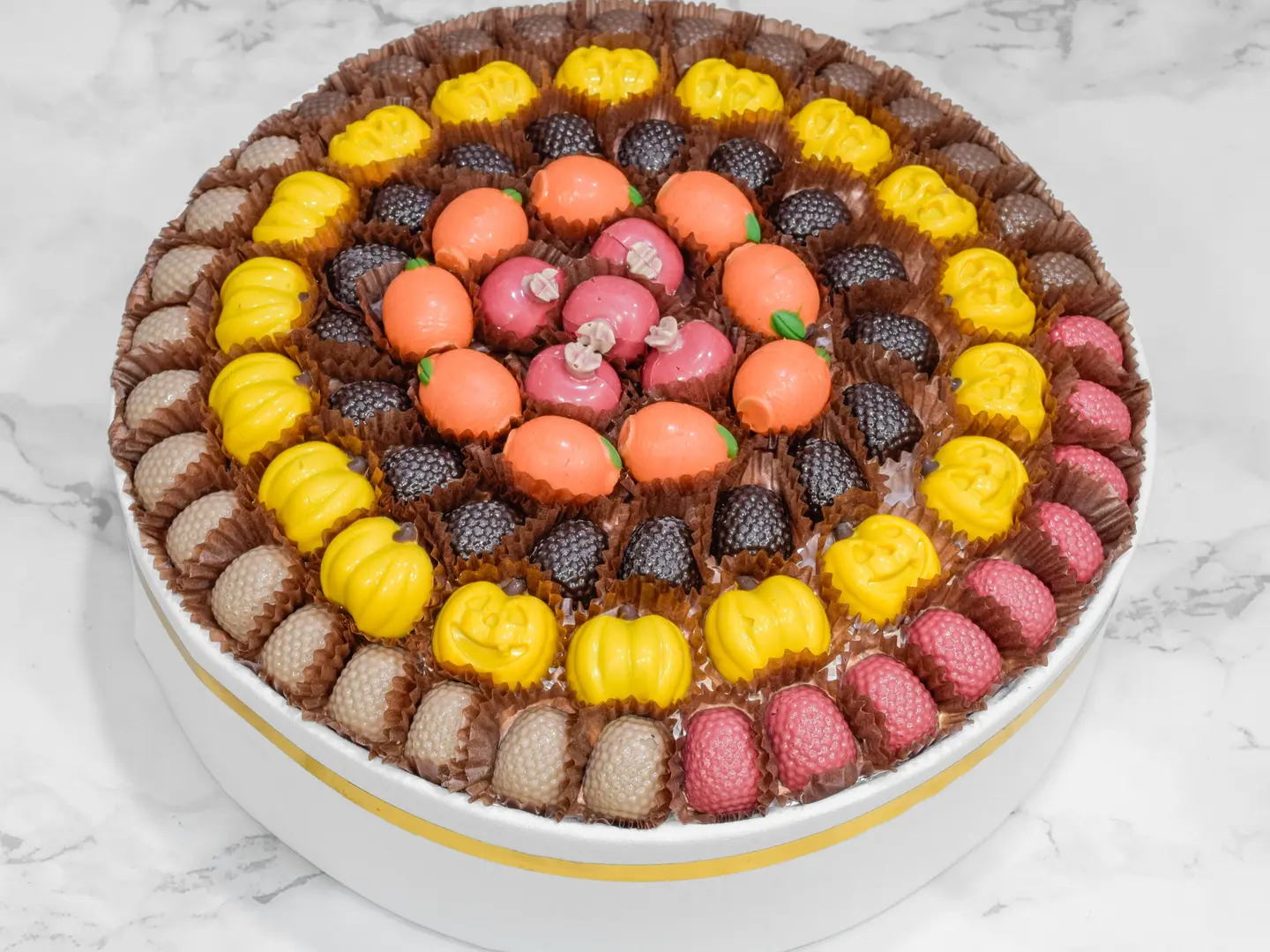 Belgian Round Fruit Dessert