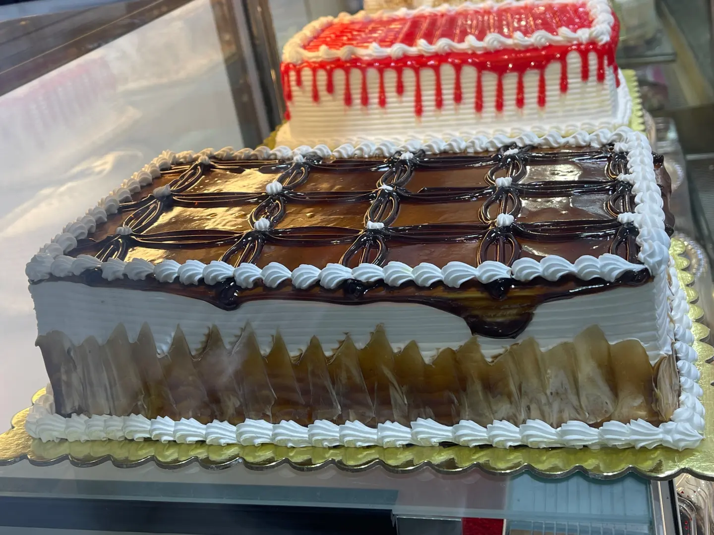 Rectangular Tart With Vanilla Filling