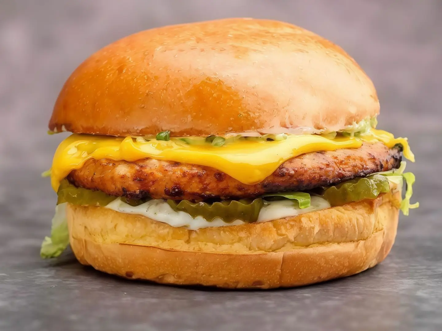 Grilled Chicken Burger