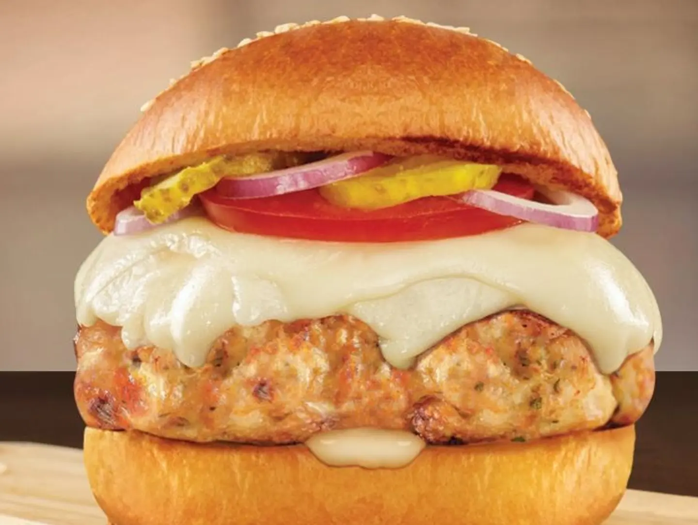 Crunchy Fried Chicken Burger