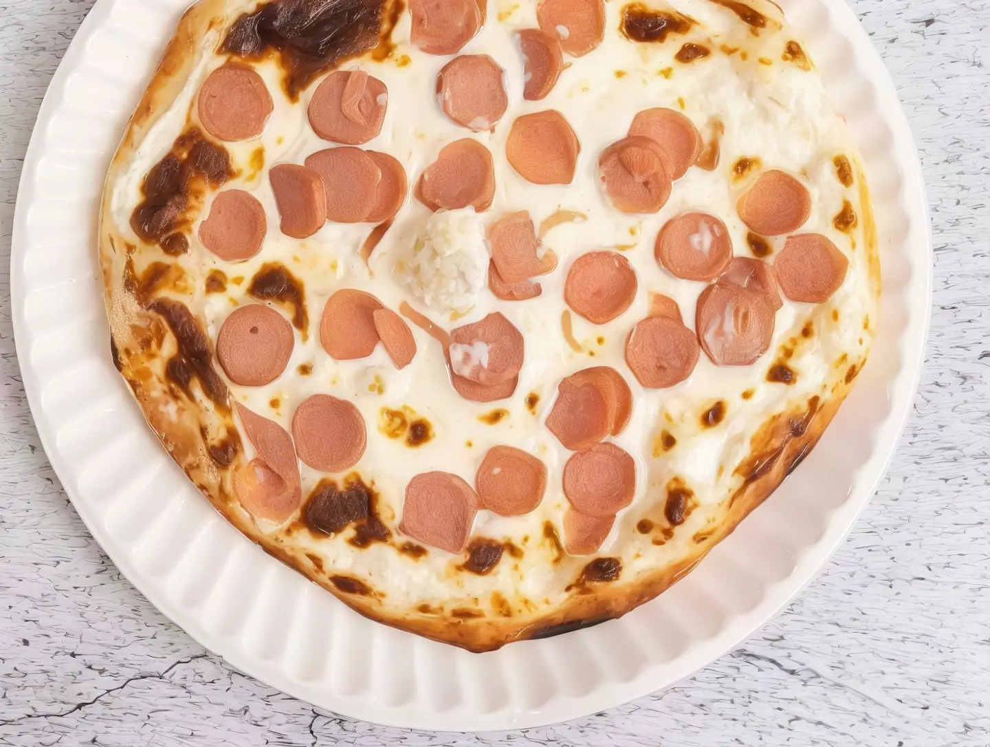 Hotdog Cheese Pie - Medium