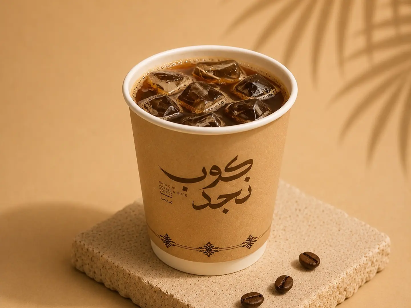 Large Iced Coffee Of The Day Cup
