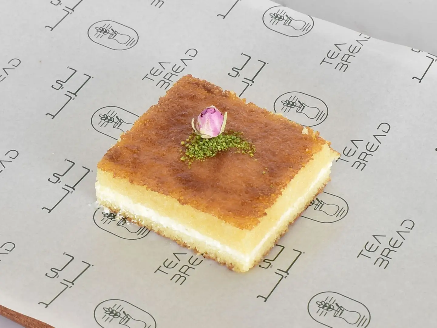 Basbousa Tea Braid