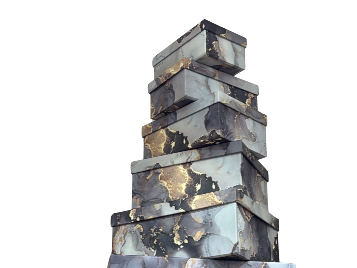 Black Corrugated Gift Box