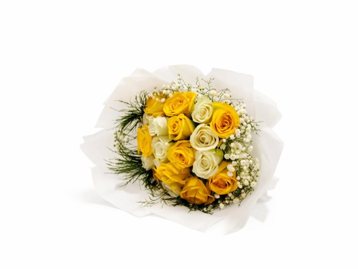 Yellow Purity Bouquet