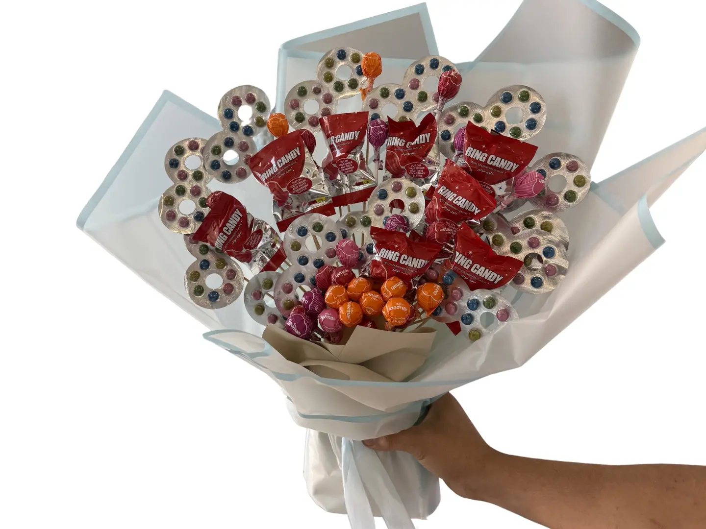 Blue Eid Sweets Bouquet