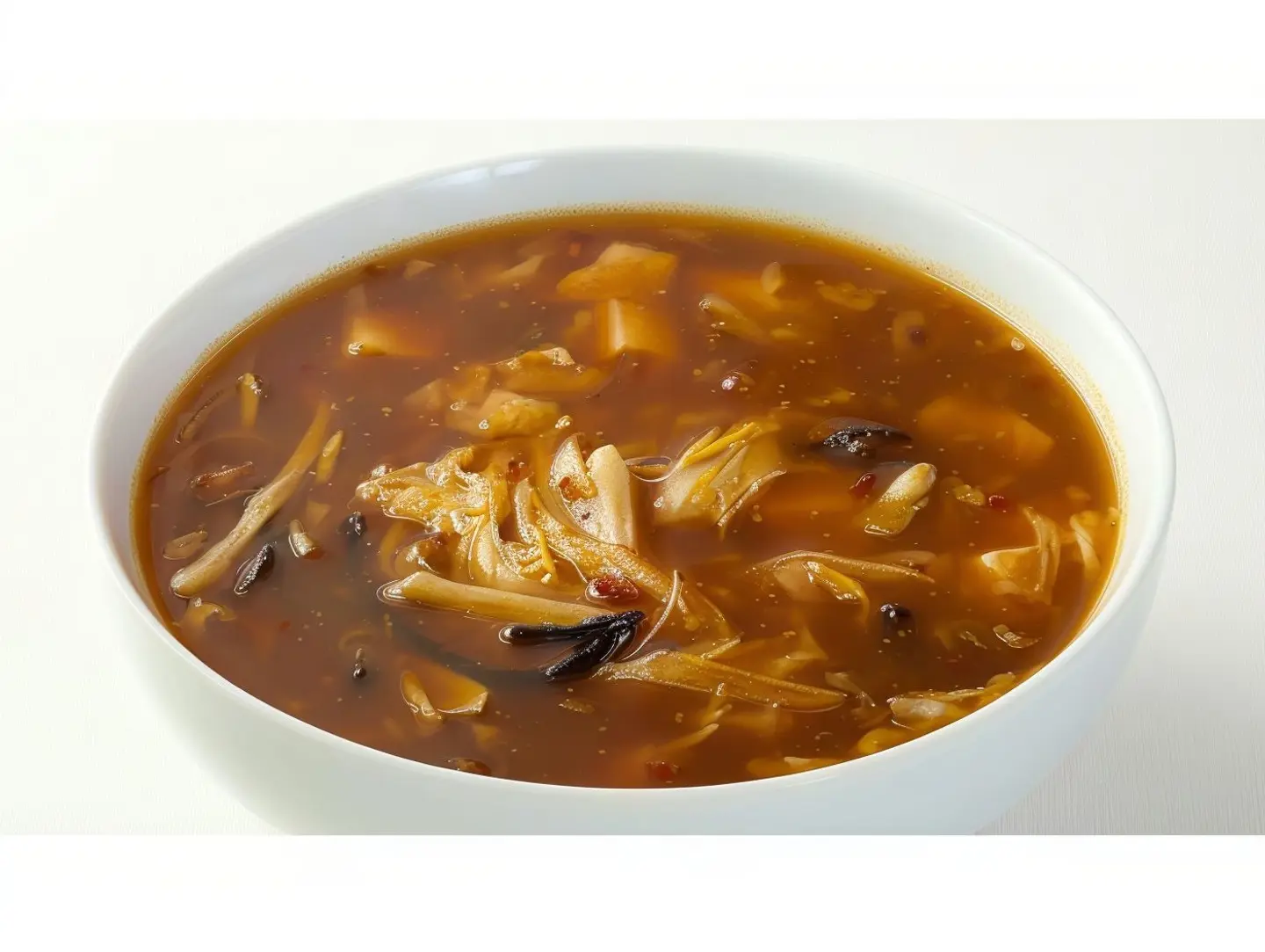 شوربة حارة وحامضة