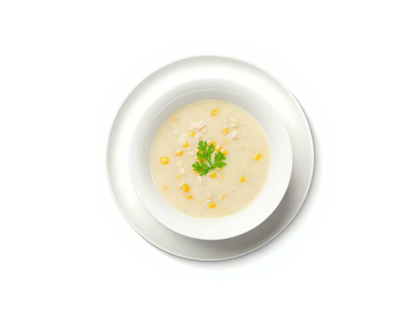 شوربة شوفان دجاج