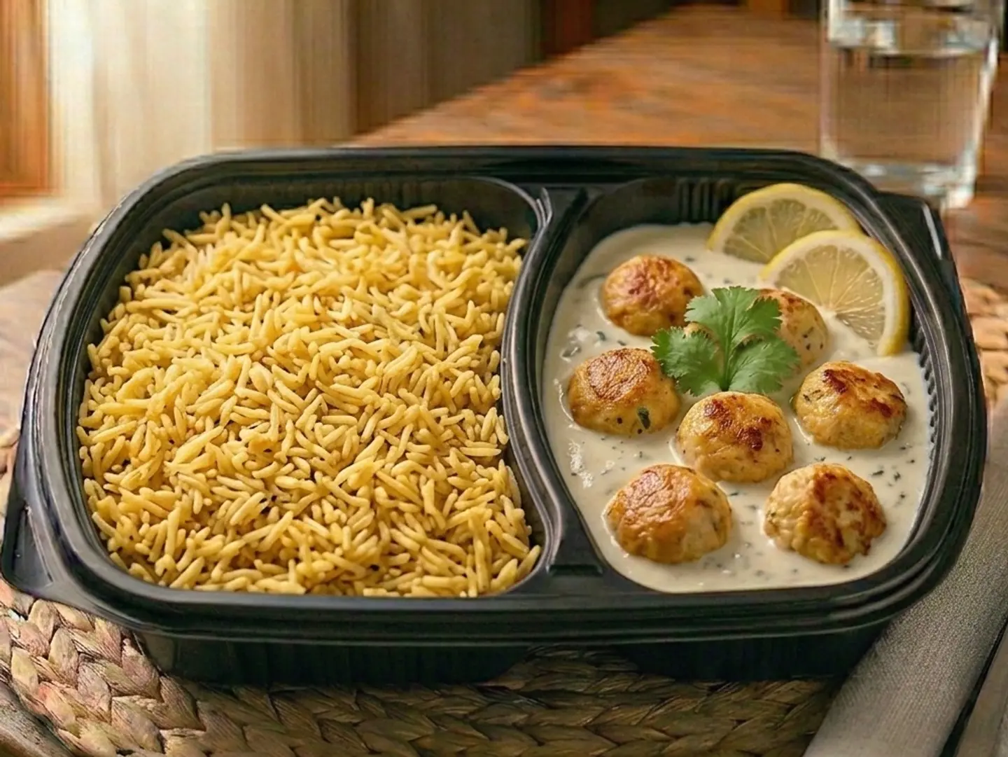 تشكن كرات بالكريمة