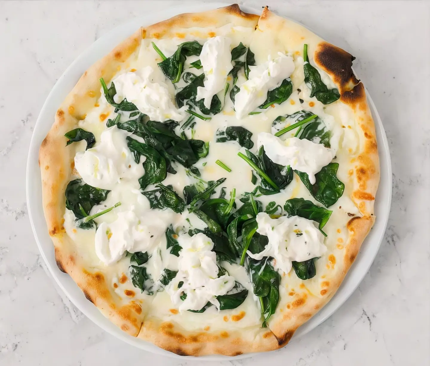 Spinach Pizza - Small