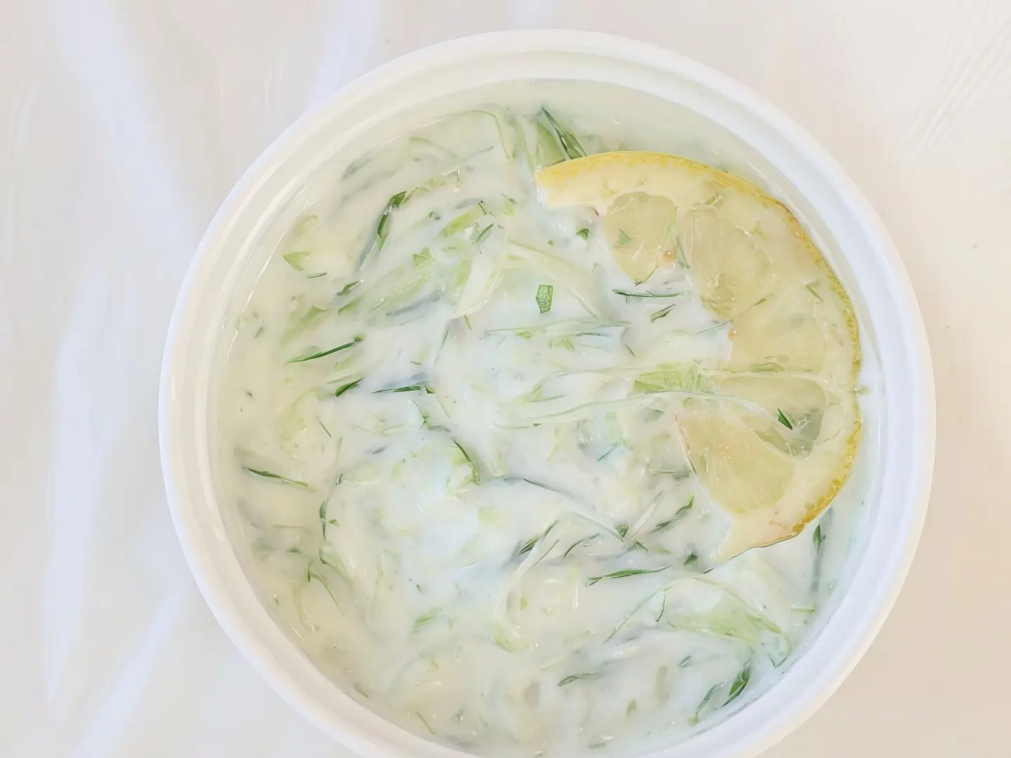 Cucumber With Yogurt